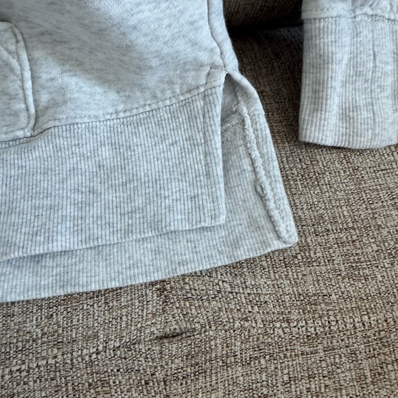 Under Armour Gray Notre Dame  Zip-Up Sweater - Picture 4 of 6